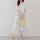 【セットアップ対応】ぼかし花柄マーメイドスカート | RMAF NICE CLAUP / OLIVE des OLIVE | 詳細画像26