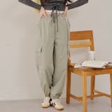 レースストラップ付カーゴパンツ | NICE CLAUP / OLIVE des OLIVE　OUTLET | 詳細画像11 