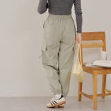 レースストラップ付カーゴパンツ | NICE CLAUP / OLIVE des OLIVE　OUTLET | 詳細画像6 