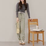 レースストラップ付カーゴパンツ | NICE CLAUP / OLIVE des OLIVE　OUTLET | 詳細画像10 