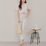 レースストラップ付カーゴパンツ | NICE CLAUP / OLIVE des OLIVE　OUTLET | 詳細画像45 