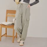 レースストラップ付カーゴパンツ | NICE CLAUP / OLIVE des OLIVE　OUTLET | 詳細画像3 