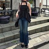 【2サイズ展開】サイドレースアップセミフレアデニム | RMAF NICE CLAUP / OLIVE des OLIVE | 詳細画像23