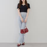 サイドレースアップセミフレアデニム | RMAF NICE CLAUP / OLIVE des OLIVE | 詳細画像29