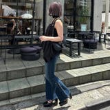 【2サイズ展開】サイドレースアップセミフレアデニム | RMAF NICE CLAUP / OLIVE des OLIVE | 詳細画像24