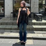 【2サイズ展開】サイドレースアップセミフレアデニム | RMAF NICE CLAUP / OLIVE des OLIVE | 詳細画像21