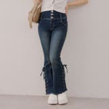 【2サイズ展開】サイドレースアップセミフレアデニム | RMAF NICE CLAUP / OLIVE des OLIVE | 詳細画像72