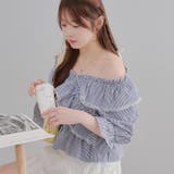 【オフショルコーデにも♪】クロス衿ブラウス | RMAF NICE CLAUP / OLIVE des OLIVE | 詳細画像17