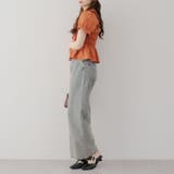 【韓国風コーデ】10色展開、シャーリング衿付ブラウス | RMAF　NICE CLAUP / OLIVE des OLIVE | 詳細画像59 