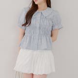 【韓国風コーデ】10色展開、シャーリング衿付ブラウス | RMAF　NICE CLAUP / OLIVE des OLIVE | 詳細画像68 