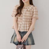 【韓国風コーデ】10色展開、シャーリング衿付ブラウス | RMAF　NICE CLAUP / OLIVE des OLIVE | 詳細画像61 