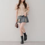 【韓国風コーデ】10色展開、シャーリング衿付ブラウス | RMAF　NICE CLAUP / OLIVE des OLIVE | 詳細画像66 