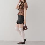 【韓国風コーデ】10色展開、シャーリング衿付ブラウス | RMAF　NICE CLAUP / OLIVE des OLIVE | 詳細画像53 