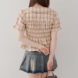 【韓国風コーデ】10色展開、シャーリング衿付ブラウス | RMAF　NICE CLAUP / OLIVE des OLIVE | 詳細画像64 