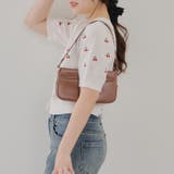 【ガーリーコーデにおすすめ】チェリー刺しゅうカーデイガン | NICE CLAUP / OLIVE des OLIVE OUTLET | 詳細画像12