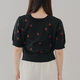 【ガーリーコーデにおすすめ】チェリー刺しゅうカーデイガン | NICE CLAUP / OLIVE des OLIVE OUTLET | 詳細画像26