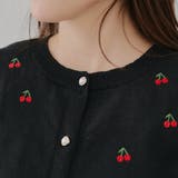 【ガーリーコーデにおすすめ】チェリー刺しゅうカーデイガン | NICE CLAUP / OLIVE des OLIVE OUTLET | 詳細画像27