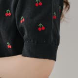 【ガーリーコーデにおすすめ】チェリー刺しゅうカーデイガン | NICE CLAUP / OLIVE des OLIVE OUTLET | 詳細画像28