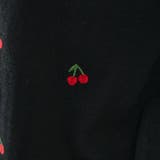 【ガーリーコーデにおすすめ】チェリー刺しゅうカーデイガン | NICE CLAUP / OLIVE des OLIVE OUTLET | 詳細画像30