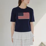 アメリカ国旗ケーブルニット | RMAF NICE CLAUP / OLIVE des OLIVE | 詳細画像15