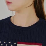 アメリカ国旗ケーブルニット | RMAF NICE CLAUP / OLIVE des OLIVE | 詳細画像18