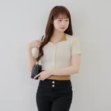 アイボリー | フェイクドッキングプルオーバー | RMAF NICE CLAUP / OLIVE des OLIVE