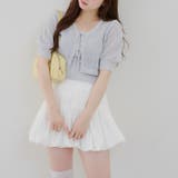 【セットアイテム】ラメ透かしカーディガン×キャミ | RMAF NICE CLAUP / OLIVE des OLIVE | 詳細画像3