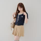 リボンドッキングカーデイガン | RMAF NICE CLAUP / OLIVE des OLIVE | 詳細画像23