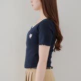 リボンドッキングカーデイガン | RMAF NICE CLAUP / OLIVE des OLIVE | 詳細画像36