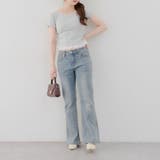 【＠re.__mi23セレクト】裾レースTシャツ | RMAF　NICE CLAUP / OLIVE des OLIVE | 詳細画像25 