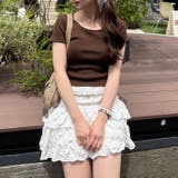 【＠re.__mi23セレクト】裾レースTシャツ | RMAF　NICE CLAUP / OLIVE des OLIVE | 詳細画像33 