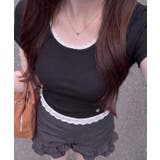 裾レースT | NICE CLAUP / OLIVE des OLIVE OUTLET | 詳細画像1