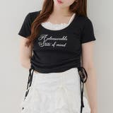 ブラック | 【@re.__mi23セレクト】ドロストドッキングT | RMAF　NICE CLAUP / OLIVE des OLIVE
