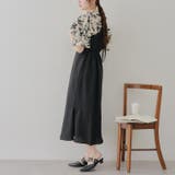 【これ1枚で華やかに】ドッキング花柄マーメイドワンピース | RMAF NICE CLAUP / OLIVE des OLIVE | 詳細画像8