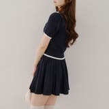 【セットアップ】ドッキングニット+ミニスカート | RMAF NICE CLAUP / OLIVE des OLIVE | 詳細画像28