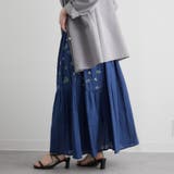 【NAO】ボタニカル刺繍スカート | RMAF NICE CLAUP / OLIVE des OLIVE | 詳細画像14