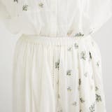 【NAO】ボタニカル刺繍スカート | RMAF NICE CLAUP / OLIVE des OLIVE | 詳細画像26