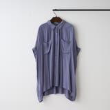 ブルー系 | 【NAO】クレープギャザーブラウス | RMAF NICE CLAUP / OLIVE des OLIVE