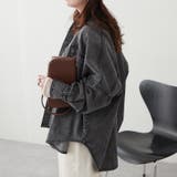 【NAO】ロゴ刺繍デニムシャツ | RMAF NICE CLAUP / OLIVE des OLIVE | 詳細画像12