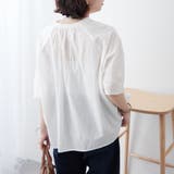 【NAO】キャンレース×ピンタックブラウス | RMAF NICE CLAUP / OLIVE des OLIVE | 詳細画像6