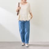 【NAO】裾レ-スTブラウス | RMAF NICE CLAUP / OLIVE des OLIVE | 詳細画像7
