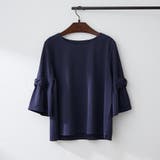 ネイビー | 【NAO】袖リボンTブラウス | RMAF NICE CLAUP / OLIVE des OLIVE