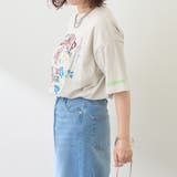 【NAO】刺繍カレッジTシャツ | RMAF　NICE CLAUP / OLIVE des OLIVE | 詳細画像6 