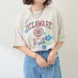 【NAO】刺繍カレッジTシャツ | RMAF　NICE CLAUP / OLIVE des OLIVE | 詳細画像5 