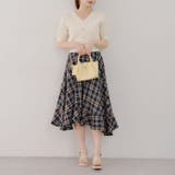イレヘムチェックスカート | RMAF NICE CLAUP / OLIVE des OLIVE | 詳細画像9