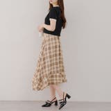 イレヘムチェックスカート | RMAF NICE CLAUP / OLIVE des OLIVE | 詳細画像20