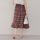 イレヘムチェックスカート | RMAF NICE CLAUP / OLIVE des OLIVE | 詳細画像24