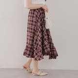 イレヘムチェックスカート | RMAF NICE CLAUP / OLIVE des OLIVE | 詳細画像25