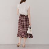 イレヘムチェックスカート | RMAF NICE CLAUP / OLIVE des OLIVE | 詳細画像30