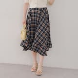 イレヘムチェックスカート | RMAF NICE CLAUP / OLIVE des OLIVE | 詳細画像2